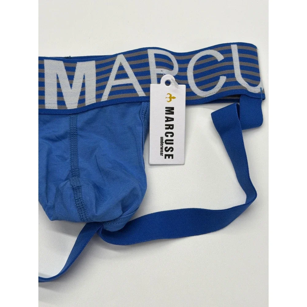 Marcuse Brighten Jock Blue‎ Modal Blend Jockstrap Mens Size Medium NWT